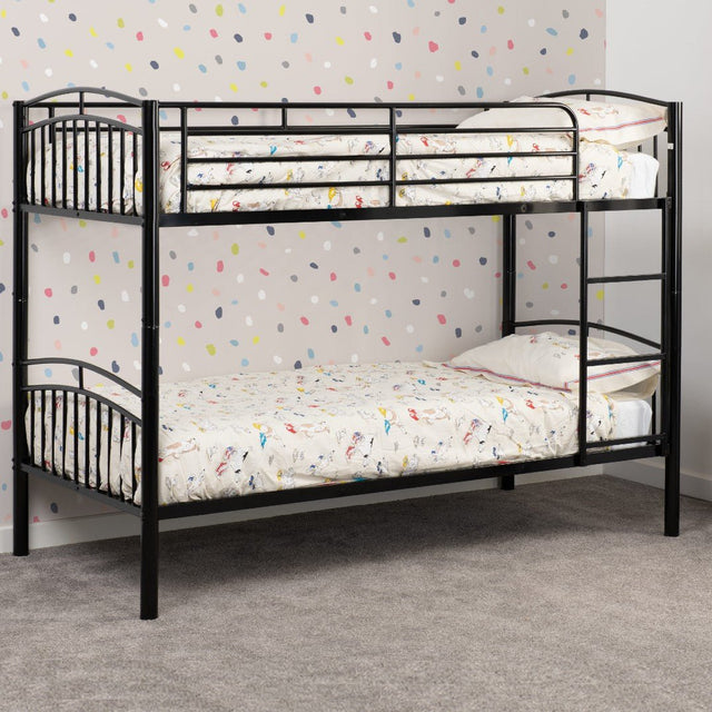 Ventura Single Metal Bunk Bed 3ft - Seconique
