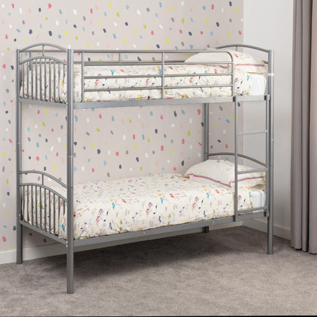 Ventura Single Metal Bunk Bed 3ft - Seconique