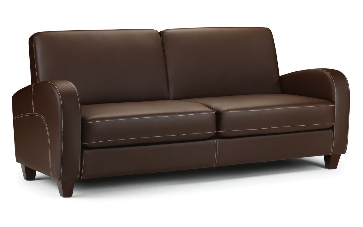 Vivo Faux Leather 3 Seater Sofa