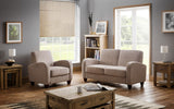 Vivo Chenille Fabric Armchair - Julian Bowen