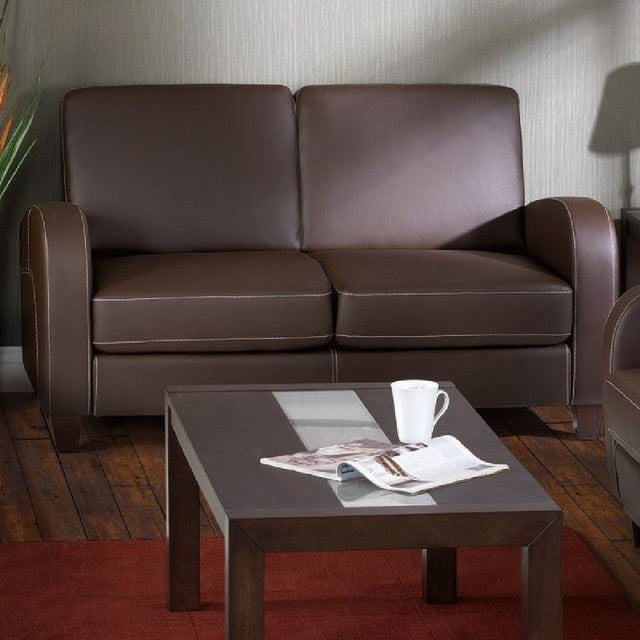 Vivo Faux Leather 2 Seater Sofa - Julian Bowen