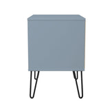 Harlequin 2 Drawer Midi Chest with Black Hairpin Legs