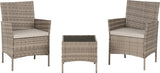 Willow 3 Piece Garden Set Rattan - Seconique