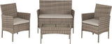 Willow 4 Piece Garden Set - Seconique