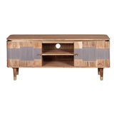 Wilton Acacia Wood 2 Door TV Unit - Indian Hub