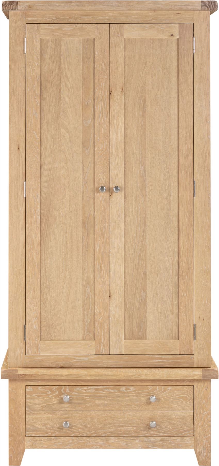 Windsor 2 Door 1 Drawer Wardrobe - Seconique