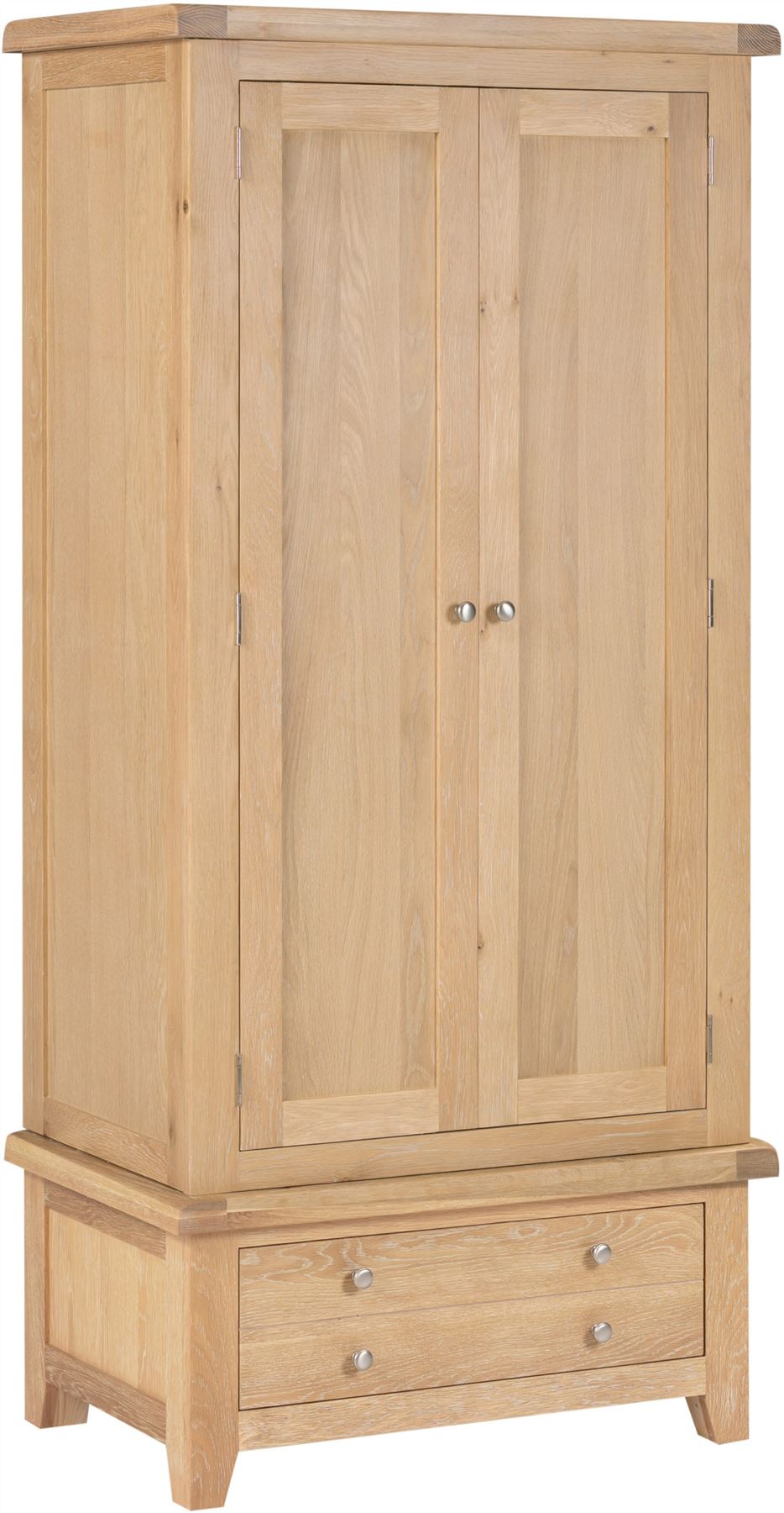 Windsor 2 Door 1 Drawer Wardrobe - Seconique