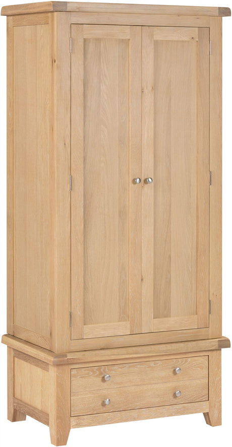 Windsor 2 Door 1 Drawer Wardrobe - Seconique