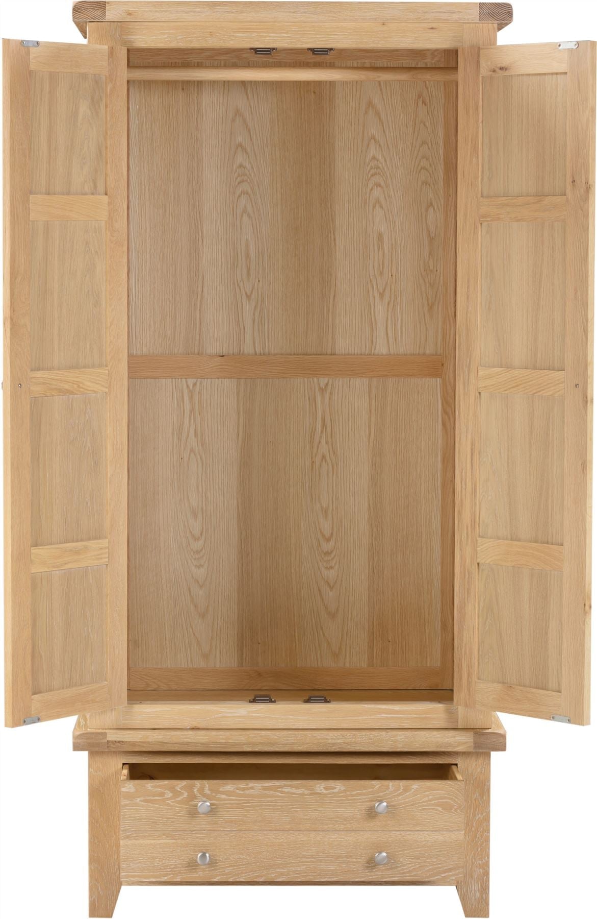 Windsor 2 Door 1 Drawer Wardrobe - Seconique