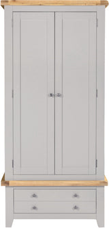 Windsor 2 Door 1 Drawer Wardrobe - Seconique