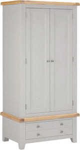 Windsor 2 Door 1 Drawer Wardrobe - Seconique