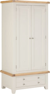 Windsor 2 Door 1 Drawer Wardrobe - Seconique