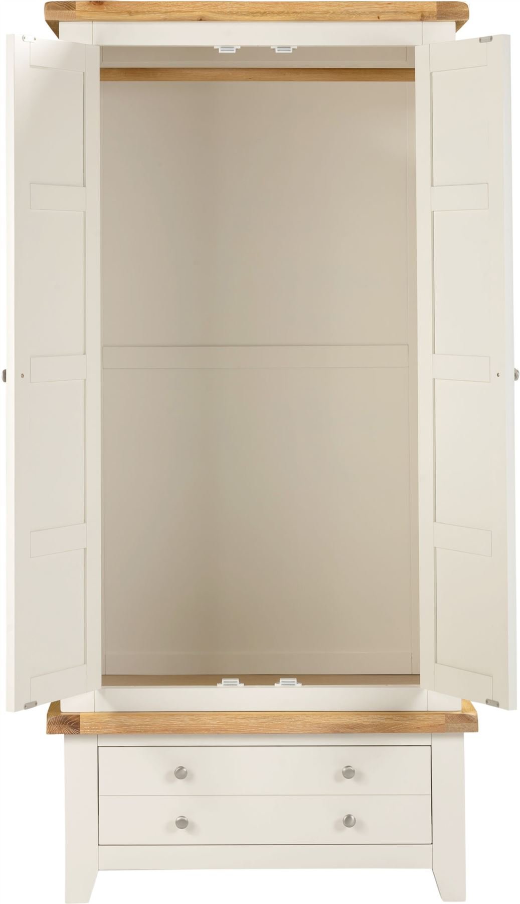 Windsor 2 Door 1 Drawer Wardrobe - Seconique