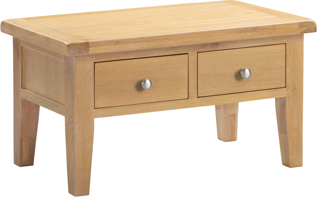 Windsor 2 Drawer Coffee Table - Seconique