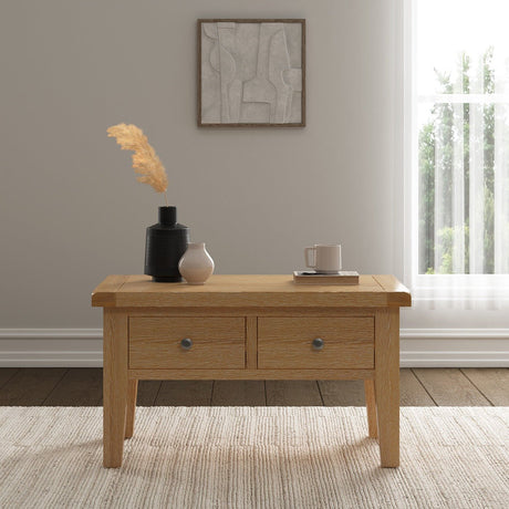 Windsor 2 Drawer Coffee Table - Seconique