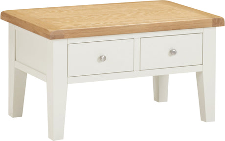 Windsor 2 Drawer Coffee Table - Seconique