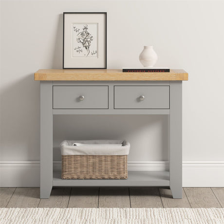 Windsor 2 Drawer Console Table - Seconique