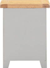 Windsor 3 Drawer Bedside - Seconique