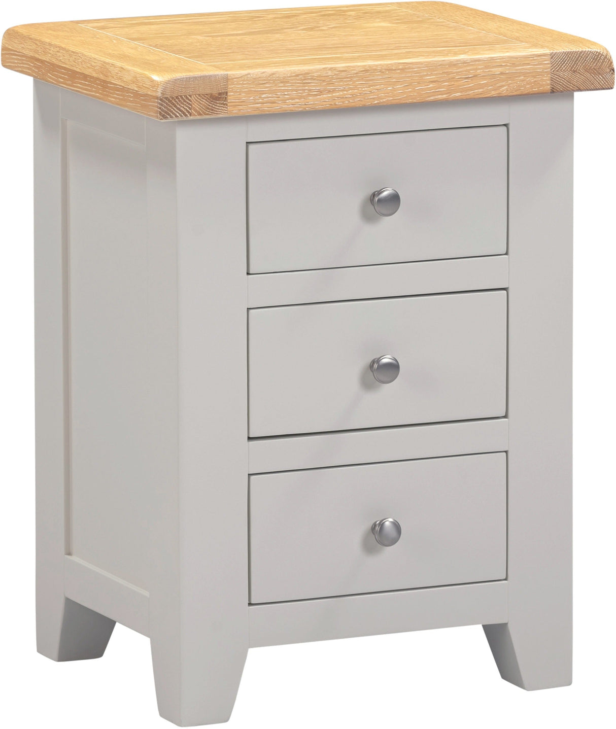 Windsor 3 Drawer Bedside - Seconique