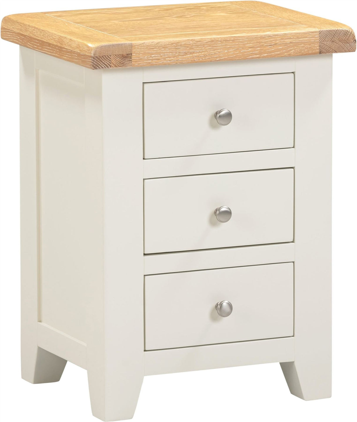 Windsor 3 Drawer Bedside - Seconique