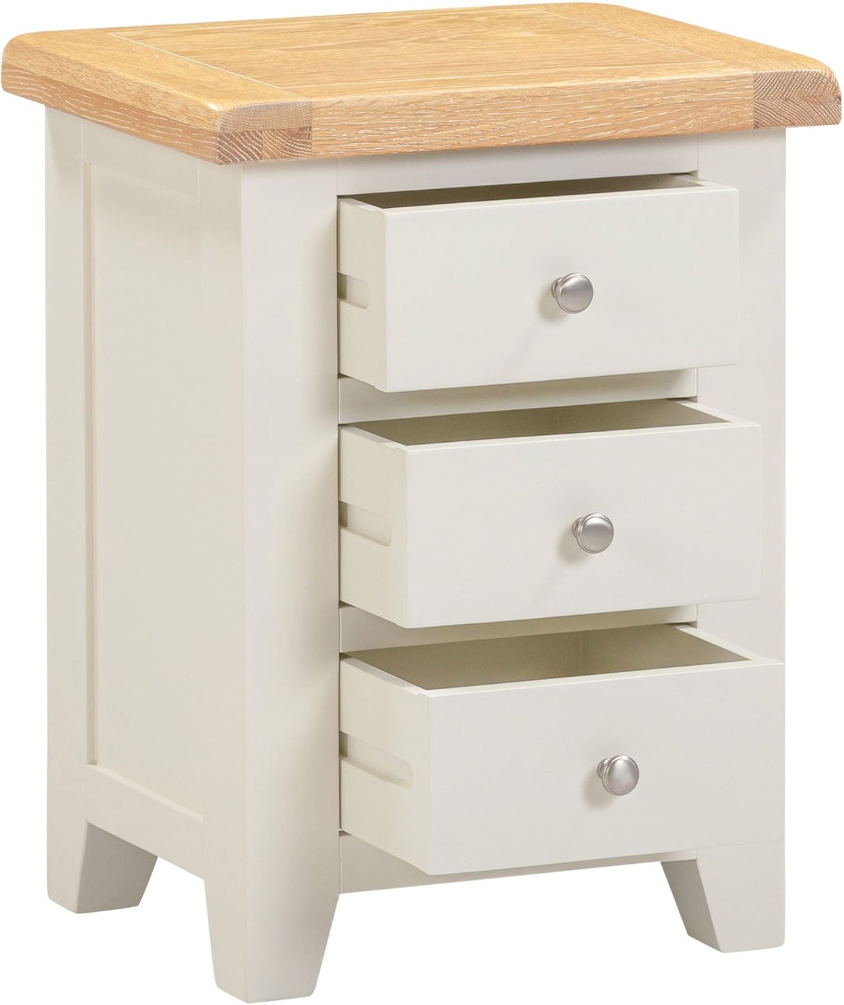 Windsor 3 Drawer Bedside - Seconique