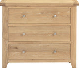 Windsor 3 Drawer Chest - Seconique