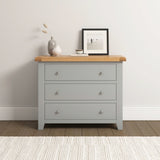 Windsor 3 Drawer Chest - Seconique