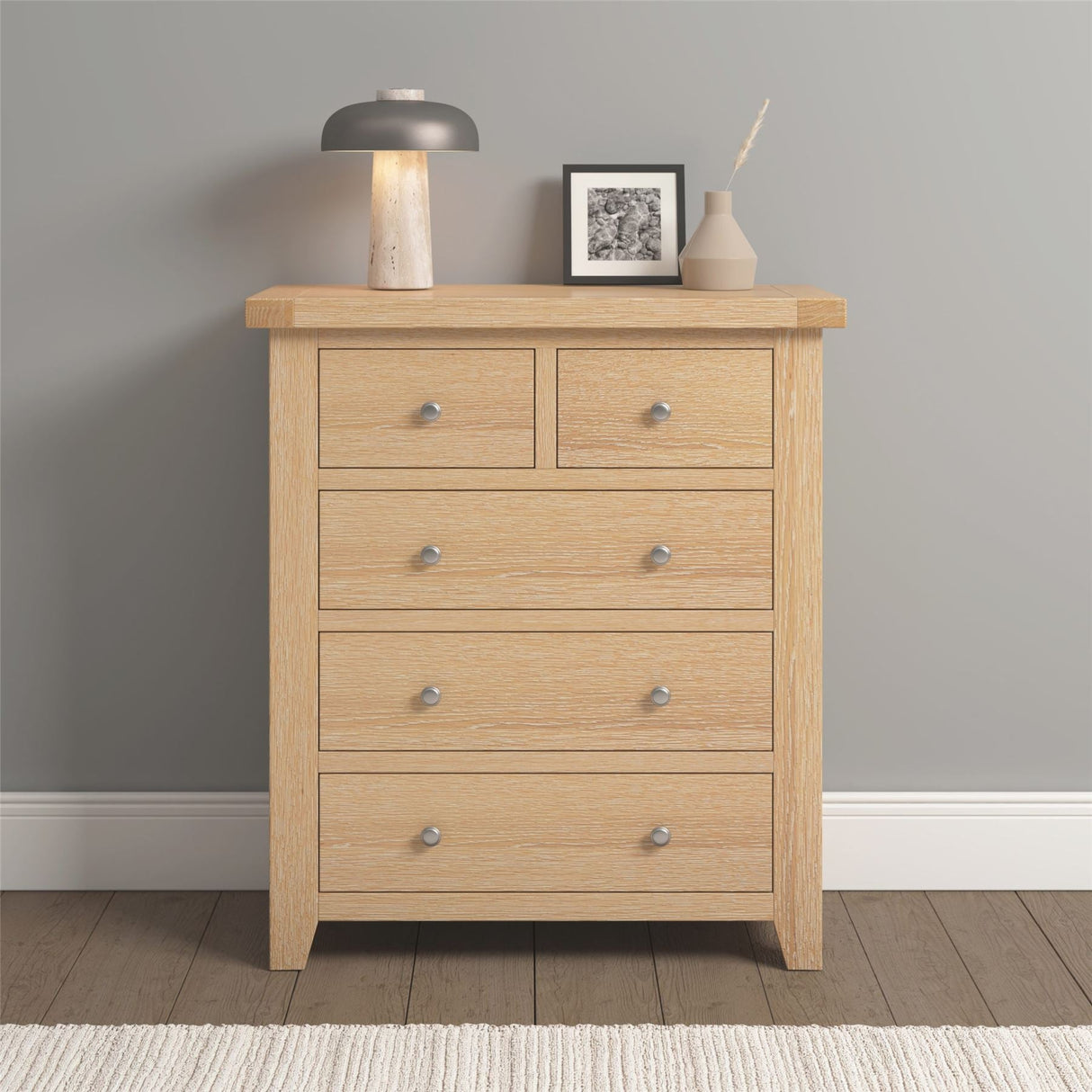 Windsor 3+2 Drawer Chest - Seconique