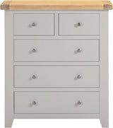 Windsor 3+2 Drawer Chest - Seconique