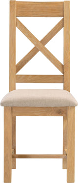 Windsor Cross Back Chairs - Seconique