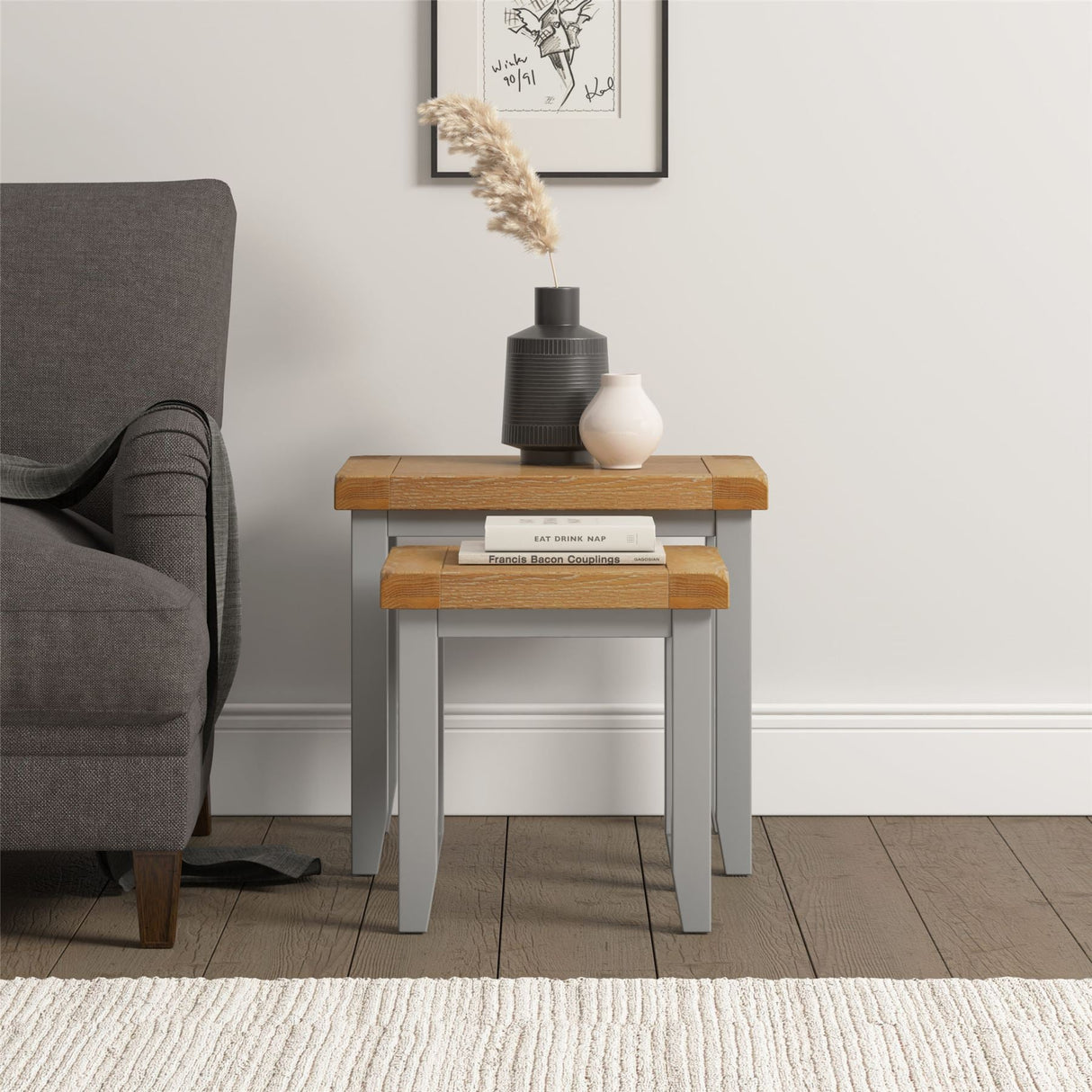 Windsor Nest of 2 Tables - Seconique