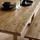 Woburn Reclaimed Wood Dining Table - Julian Bowen