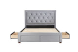 Woodbury Bed with Storage Drawers - Birlea