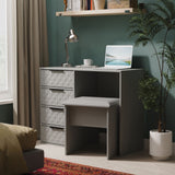 Harlequin 4 Drawer Pedestal Desk