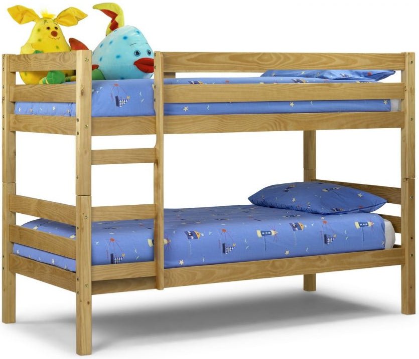 Wyoming Solid Single Bunk Bed 3ft - Julian Bowen