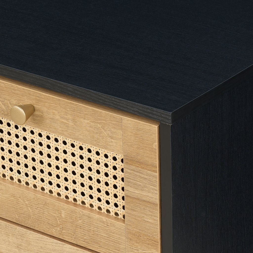 Manila Rattan 7 Drawer Chest