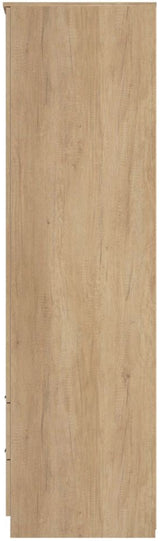 Java Mirrored 2 Drawer 2 Door Double Wardrobe