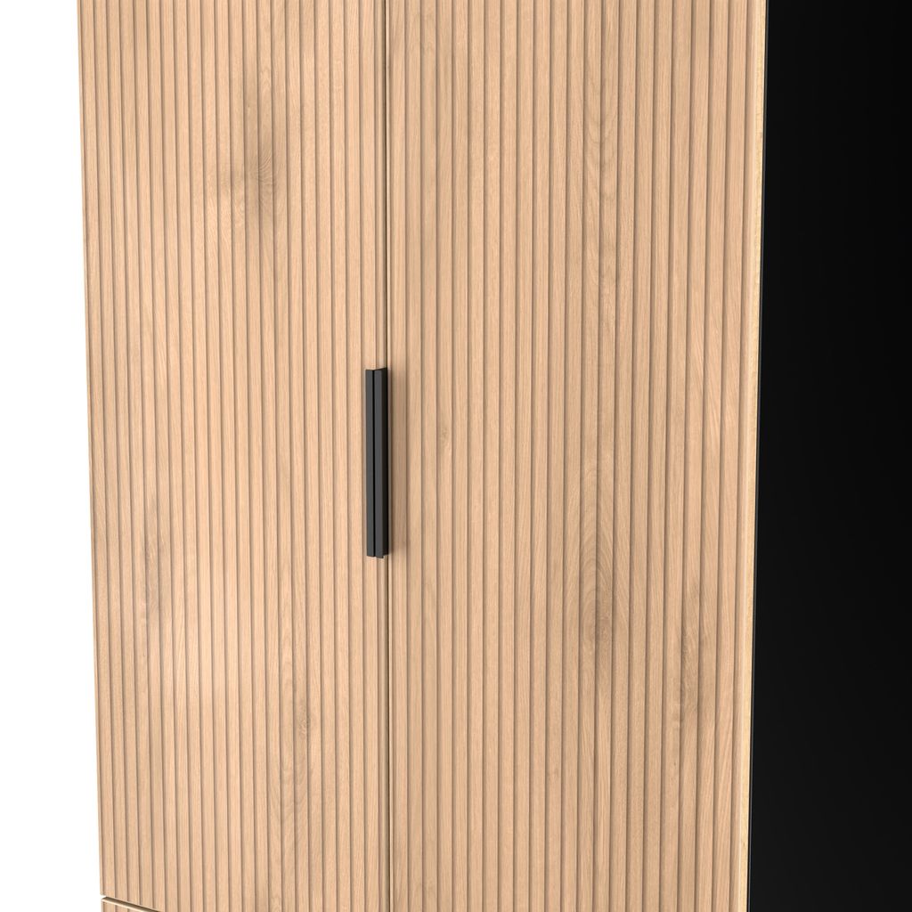 Java 2 Drawer 2 Door Double Wardrobe