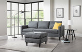 Marant Linen Corner Sofa