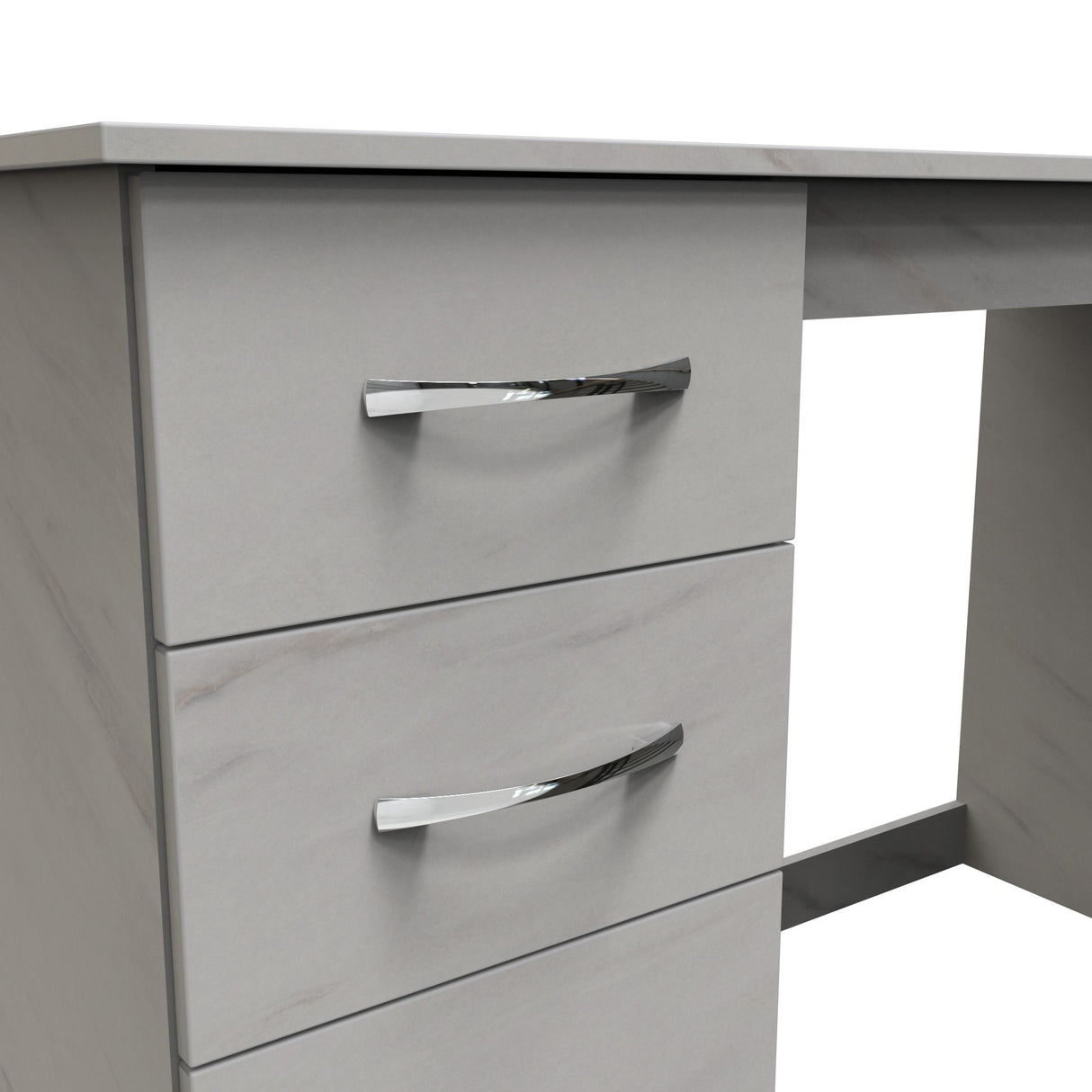 Avon 3 Drawer Pedestal Desk