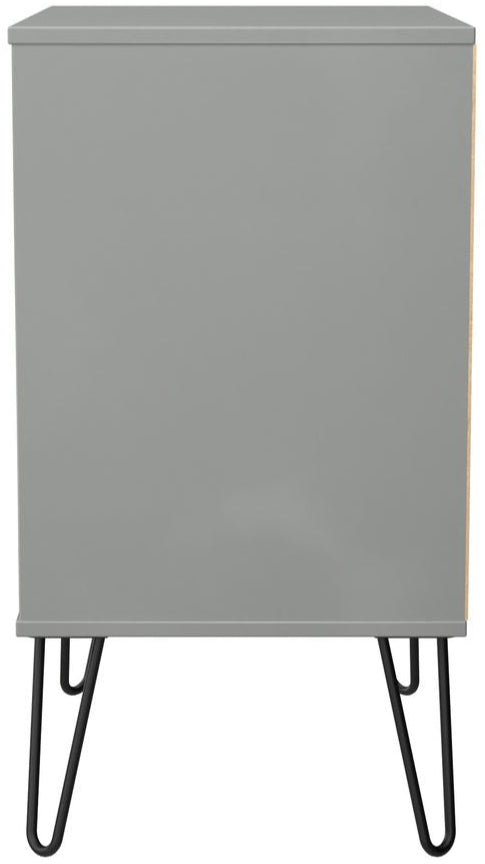 Harlequin 3 Drawer Midi Chest with Black Hairpin Legs