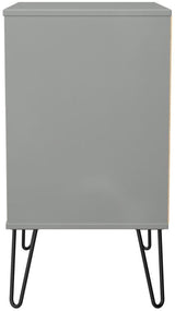 Harlequin 3 Drawer Midi Chest with Black Hairpin Legs