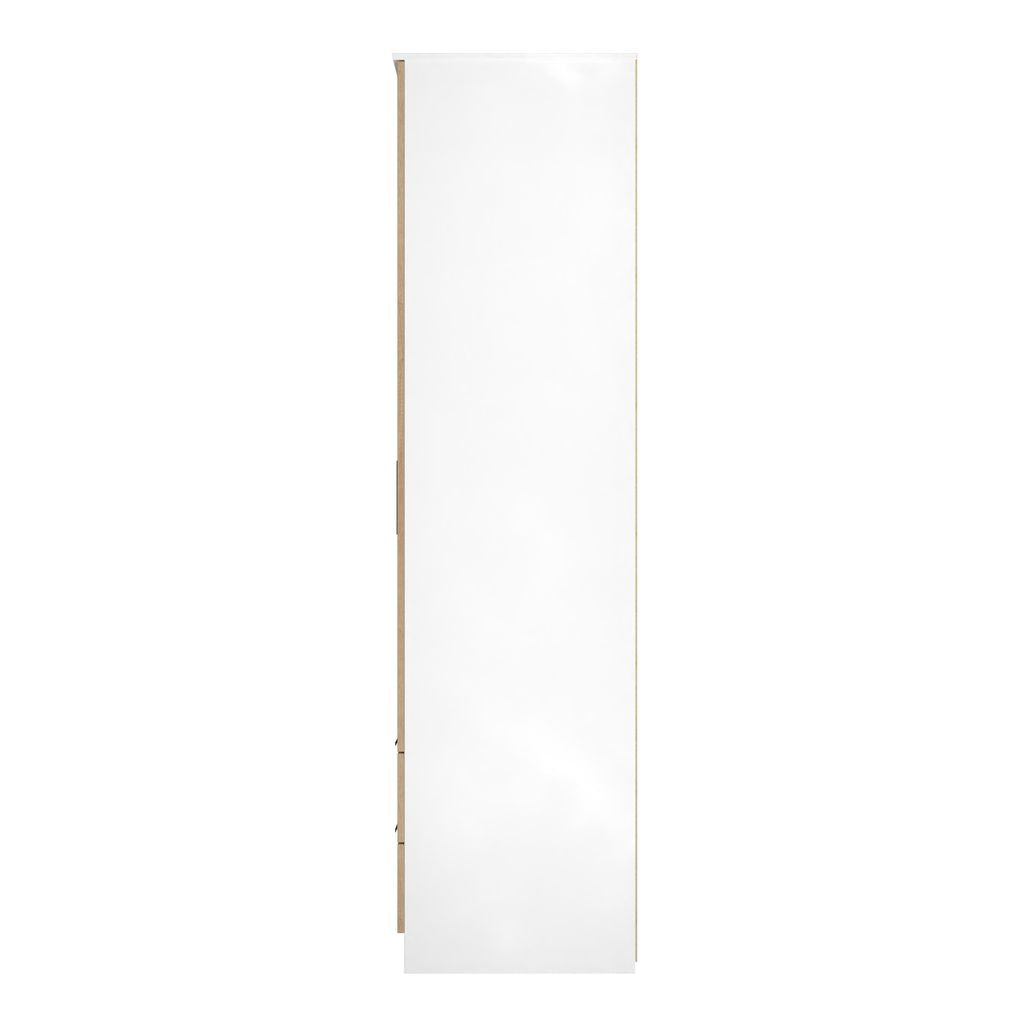 Java Tall 2 Drawer 2 Door Double Wardrobe
