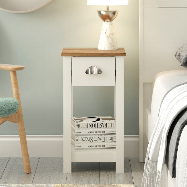 Dawlish 1 Drawer Bedside Table