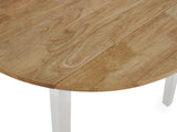 Linwood Round Dropleaf Extendable Dining Table