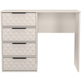 Harlequin 4 Drawer Pedestal Desk